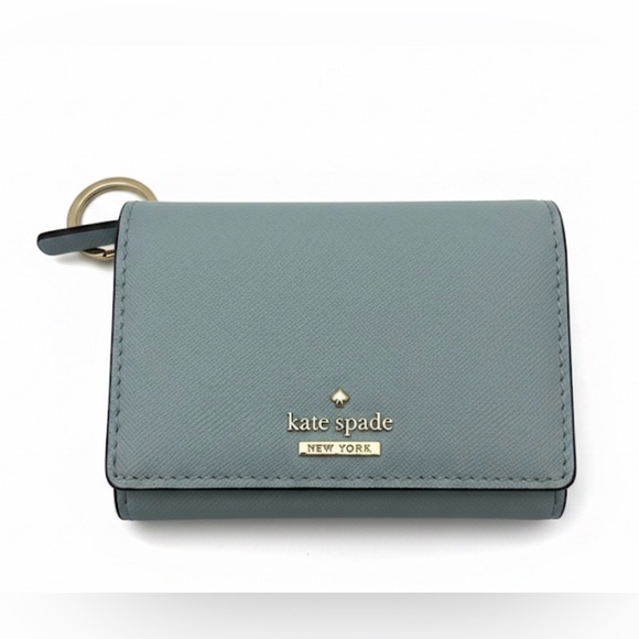 Kate Spade Handbags - Kate Spade Blue Keychain Wallet